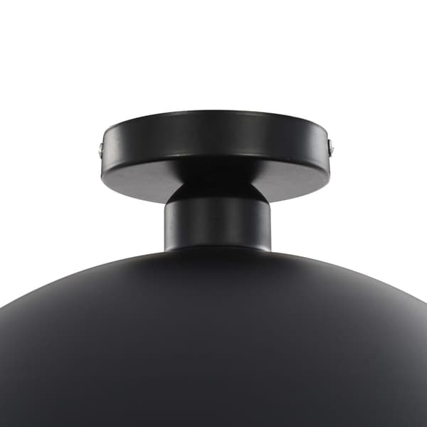 vidaXL Taklamper 2 stk svart og gull halvkuleformet E27