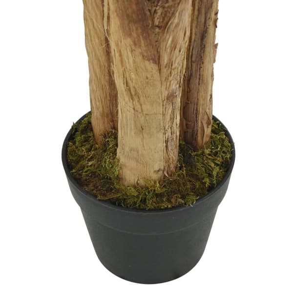 vidaXL Kunstig banantre 9 blader 120 cm grønn