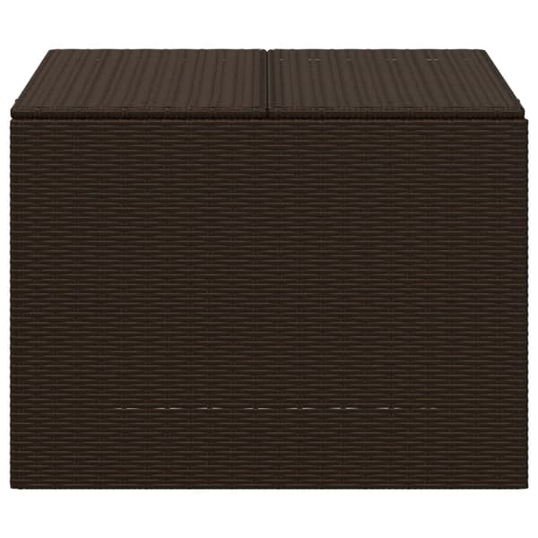 vidaXL Putekasse brun 291L cm polyrotting