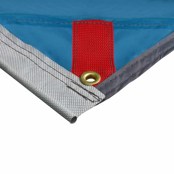 vidaXL Vannavstøtende tarp med tak Blå
