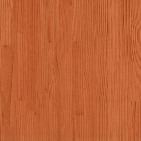 vidaXL Elementskydd vaxbrun 169x19x84 cm massiv furu