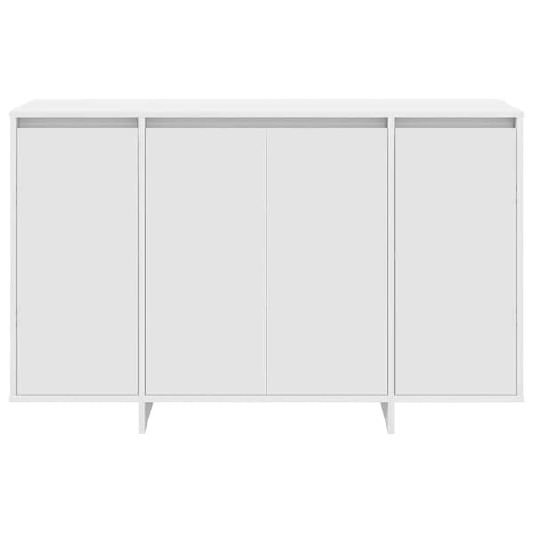 vidaXL Sideboard Vit 120 x 41 x 75 cm Konstruerat trä