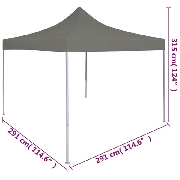 vidaXL Markis Vit 3 x 2,5 m Metall