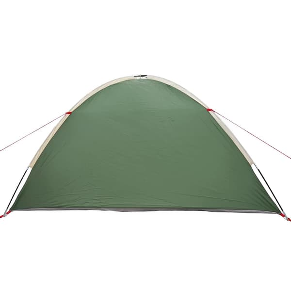 vidaXL Campingtält med tak Grön 308 x 268 x 130 cm Polyester