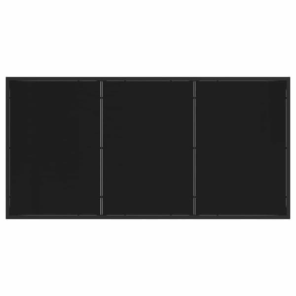 vidaXL Trädgårdsmöbelset 5 pcs Brun Pulverlackerat stål