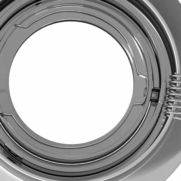 vidaXL Spotlight Silver 9 x 9 x 2 cm Aluminium