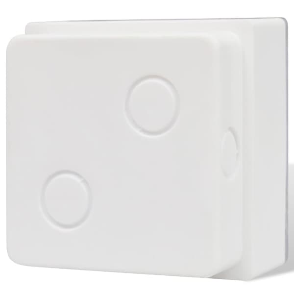 vidaXL 2 LED nedfelte lys 100 x 100 x 68 mm