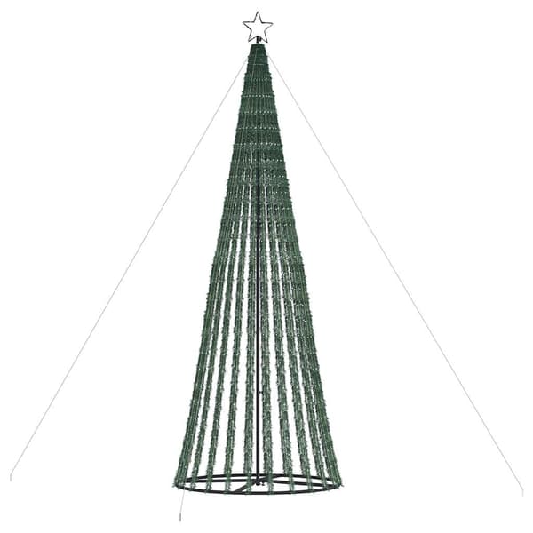 vidaXL LED julgran 1028 LED varmvit 403 cm