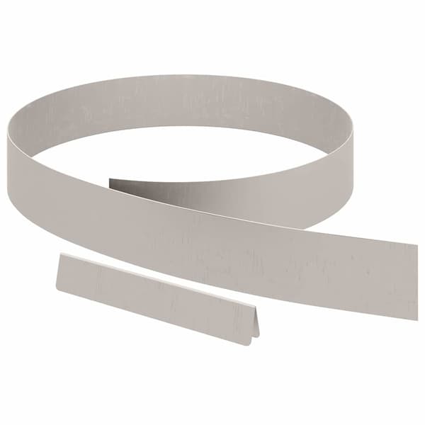 vidaXL Gjerdekant 4 pcs Rusten 450 x 0.05 x 15 cm Cortenstål