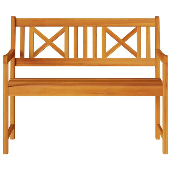 vidaXL Hagebenk Brun 110 x 56 x 90 cm Solid akasietre