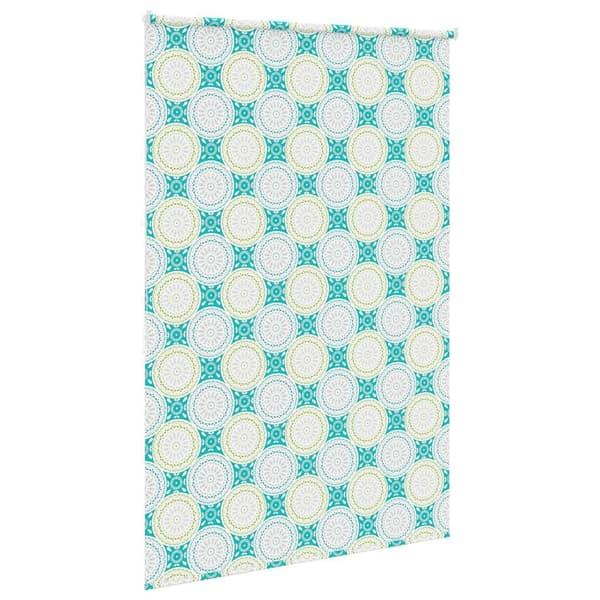 vidaXL Rullgardin för dusch 150x240 cm tyg bredd 146 cm