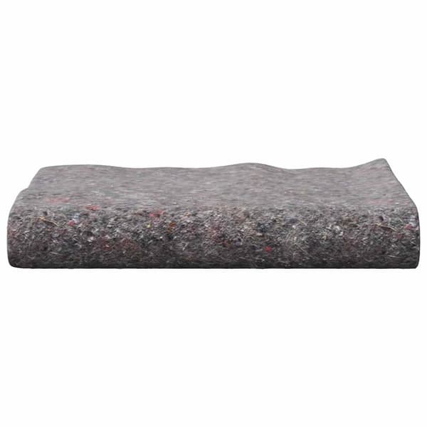 vidaXL Flytte tepper 10 pcs Grå 150 x 200 cm stoff
