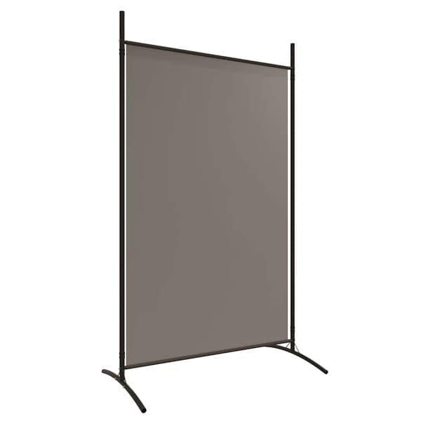 vidaXL Romdeler 4 paneler antrasitt 346x180 cm stoff