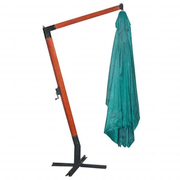 vidaXL Parasoll 300 x 400 cm grön