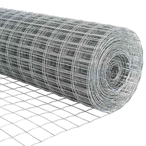 vidaXL Euro gjerde 0,4 x 25 m PVC-belagt jern