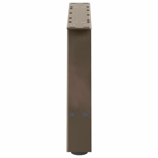 vidaXL Soffbordsben A-formade 2 st 60 x (30-31) cm stål