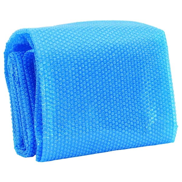 vidaXL 4stk Rund Bassengduk  549 cm PE Blå
