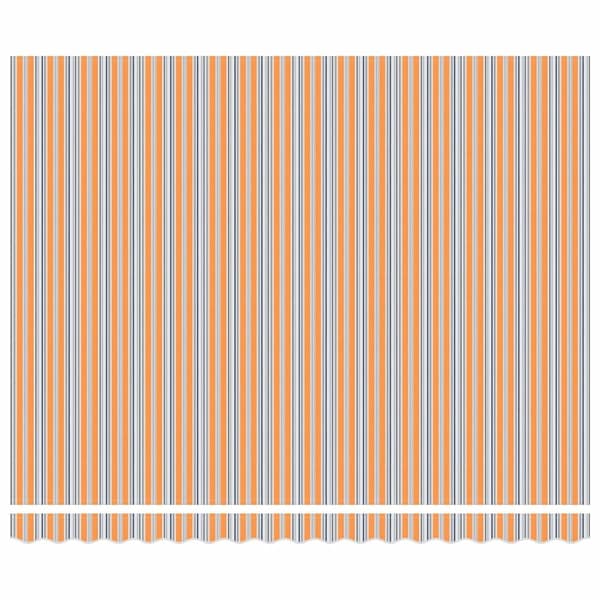 vidaXL Utfällbar markis Flerfärgsdesign 400 × 300 cm