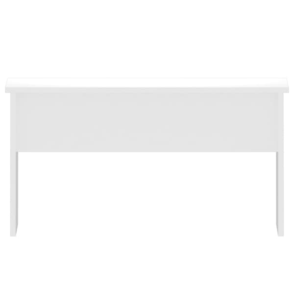 vidaXL Soffbord vit högglans 80x50,5x41,5 cm konstruerat trä