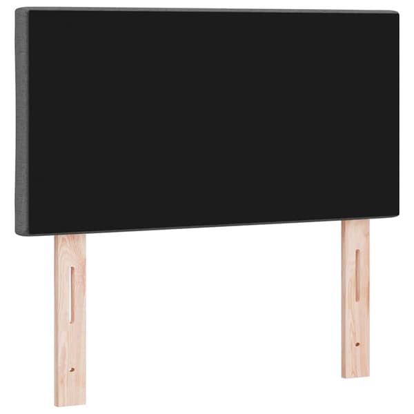 vidaXL LED huvuddyna Grå 80 cm tyg