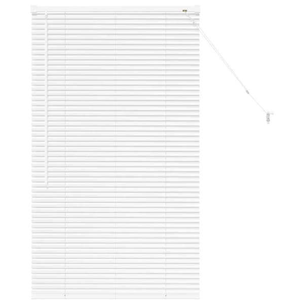 vidaXL Persienner Vit 130 x 75 cm Aluminium