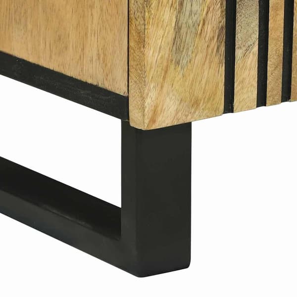 vidaXL Serviesskap Brun 40 x 33 x 75 cm heltre mango