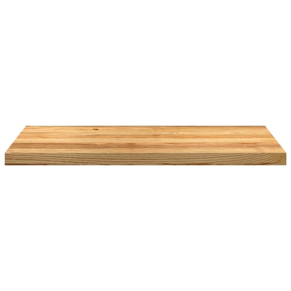 vidaXL Vinduskarmer 2 stk lysebrun 90x40x2 cm heltre eik
