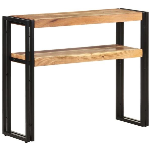 vidaXL Konsollbord 90x30x75 cm heltre akasie