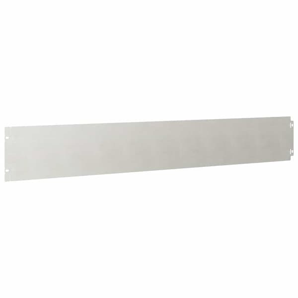 vidaXL Gjerdekant 10 stk. 15 x 103 cm Rustfritt stål Sølv