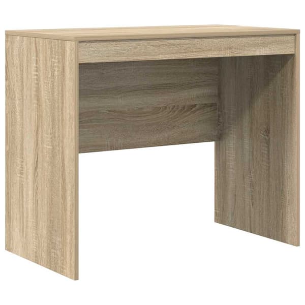 vidaXL Skrivebord Sonoma eik 90 x 50 x 76 cm