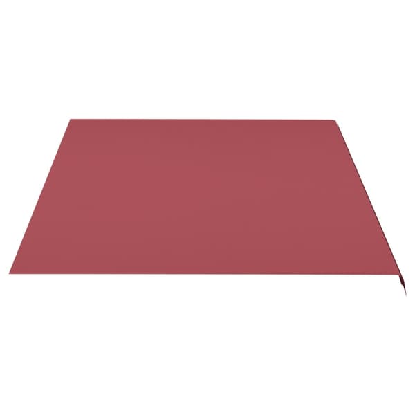 vidaXL Markisväv vinröd 5x3,5 m