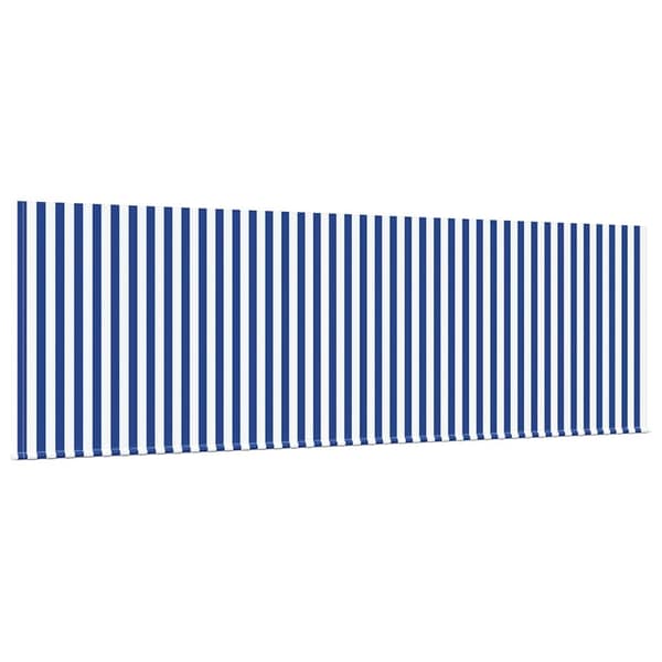vidaXL Innvendbar Markise Blå 350 x 200 cm stoff