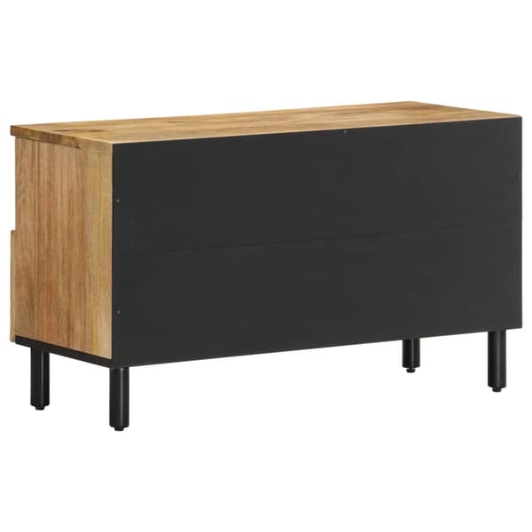 vidaXL TV-benk 80x33x46 cm heltre mango