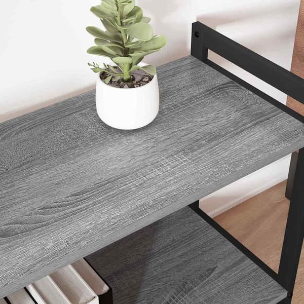 vidaXL Hyllsystem Grå sonoma 80 x 30 x 85 cm Konstruerat trä