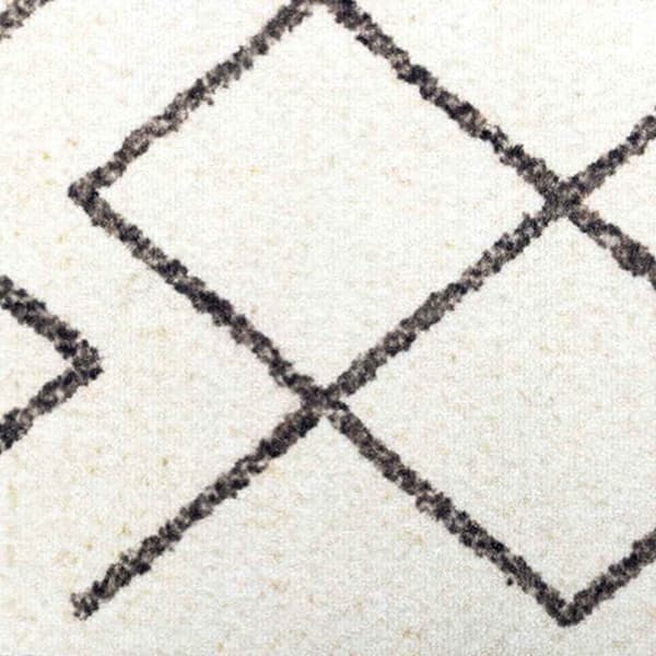 vidaXL Köksmatta Vit 150 x 45 cm Sammet