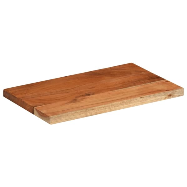 vidaXL Bordsskiva 50x40x2,5 cm rektangulär massiv akacia