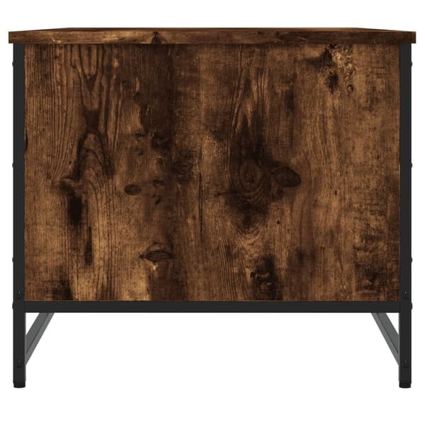 vidaXL Salongbord røkt eik 85,5x51x45 cm konstruert tre