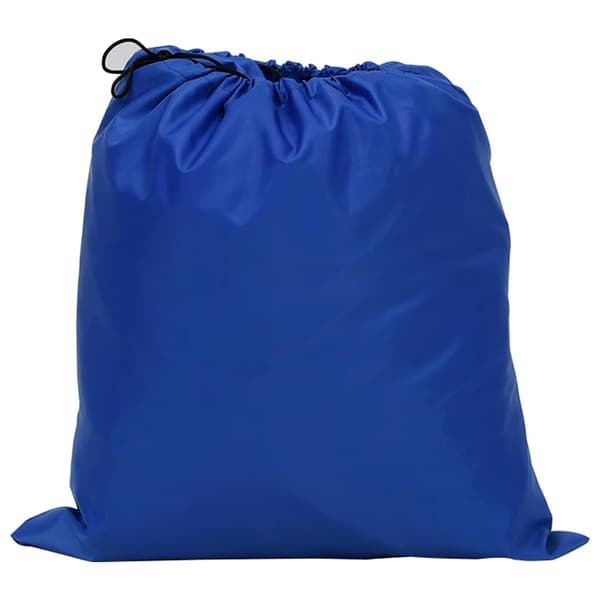 vidaXL Båtöverdrag blå 620x214x40 cm