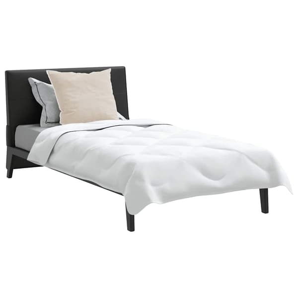 vidaXL Täcke med kudde 2 st Vit Mikrofiber