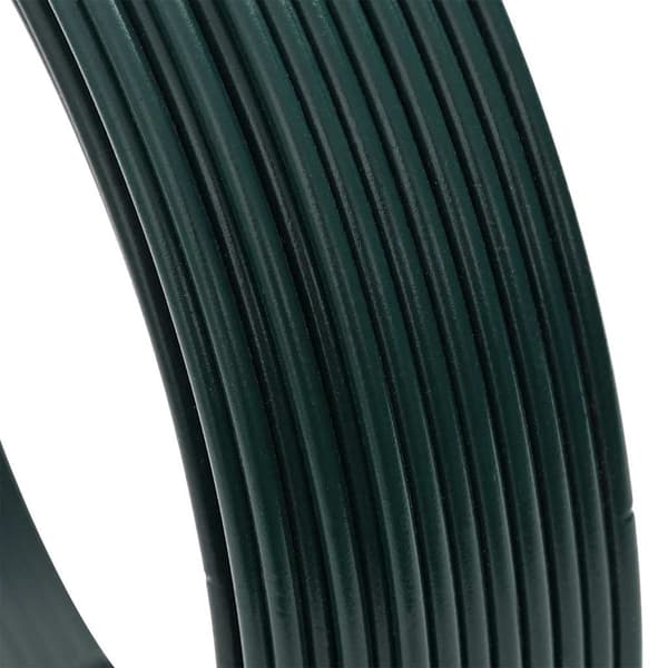 vidaXL Stängsel binds tråd Grön 25 m PVC