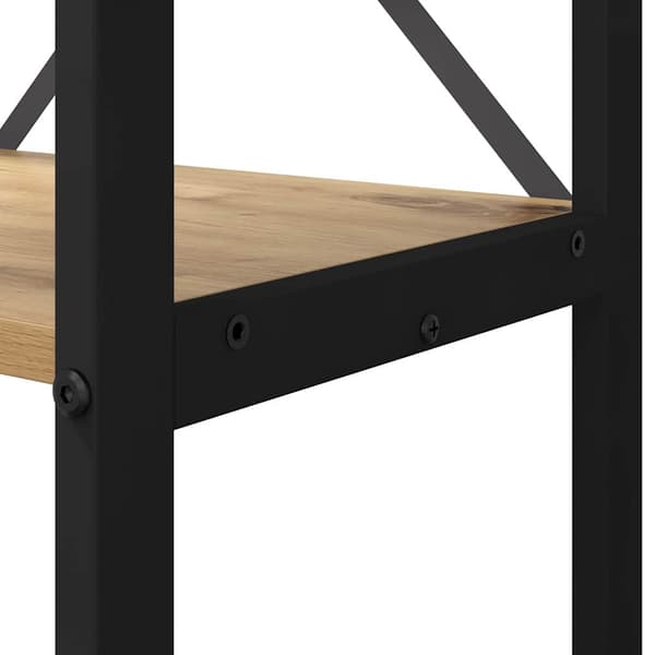 vidaXL Bokhylle Artisan Eik 40 x 30 x 119 cm Konstruert tre