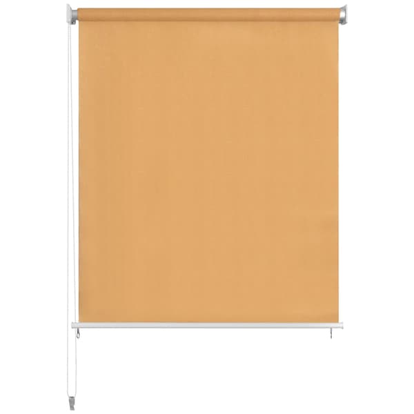 vidaXL Rullgardin utomhus 350x140 cm beige