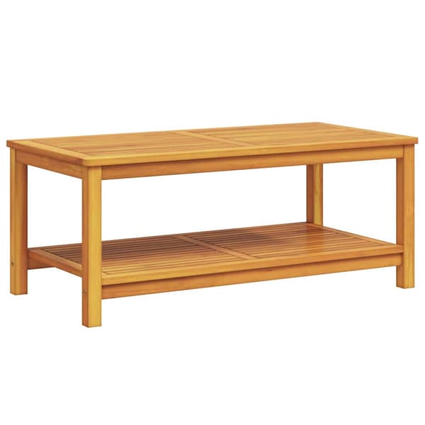 vidaXL Sidetabell Brun 110 x 55 x 45 cm Solid akasietre