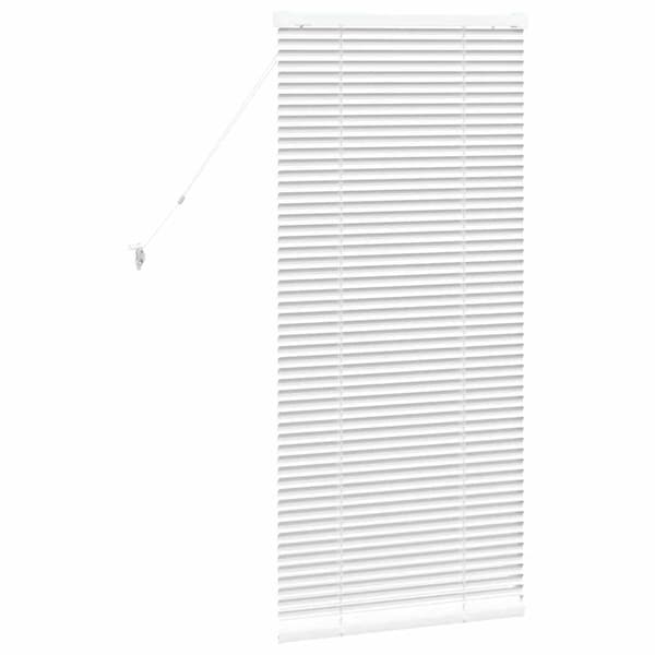 vidaXL Persienner Vit 130 x 55 cm Aluminium