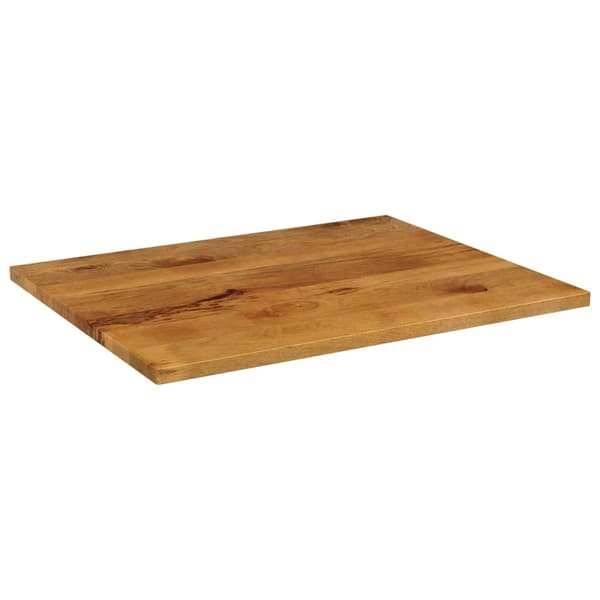 vidaXL Bordsskiva 90x80x3,8 cm rektangulär massivt mango-trä