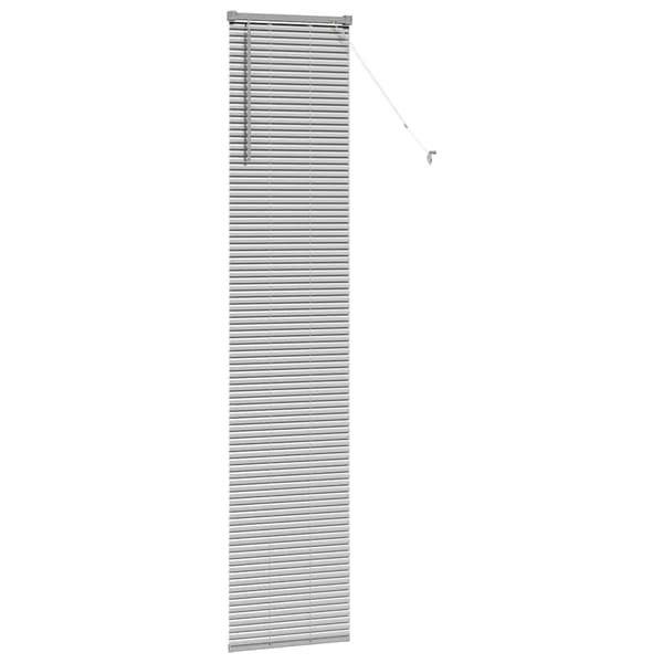 vidaXL Persienner Silver 220 x 50 cm Aluminium