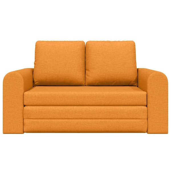 vidaXL Soffsäng 60cm Mörkgul tyg