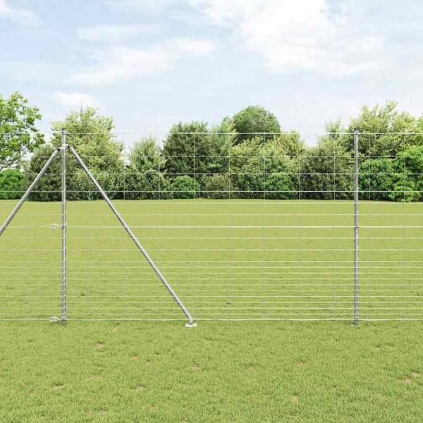 vidaXL Gjerdepåle Galvanisert 25 x 1,6 m Stål