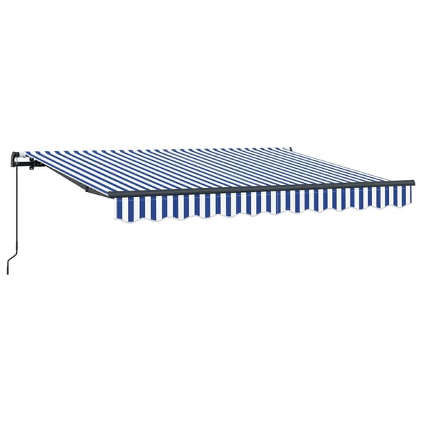 vidaXL Innvendbar Markise Blå 250 x 200 cm stoff