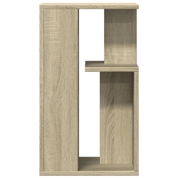 vidaXL Sidebord sonoma eik 35x35x60 cm konstruert tre